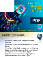 Materi 2 PSI - Konsep Dasar Pengelolaan Sistem Informasi