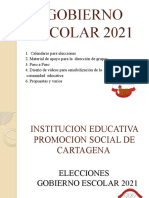 Diapositivas Sensibilizacion Gobierno Escolar