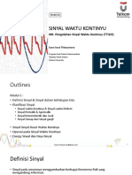 Modul 01 Sinyal Waktu Kontinyu - Compressed