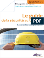 Le Guide de La Sécurité Au Travail by Benoît Péribère