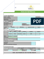 Ficha de Registro Talleres