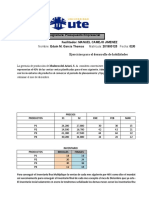 EJERCICIO DE PRESUPUESTO 2da INVENTARIO Y PRODUCCION