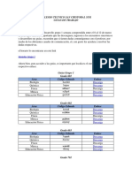 Horario y Guías para Su Desarrollo Grupo 1