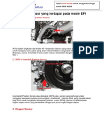 A. Sensor - Sensor Yang Terdapat Pada Mesin EFI: TKR SMK Mandiri PST