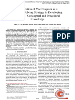 Application of Vee Diagram As A Problem-Solving Strategy in Developing Students' Conceptual and Procedural Knowledge