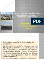 Arquetipos de Universidades