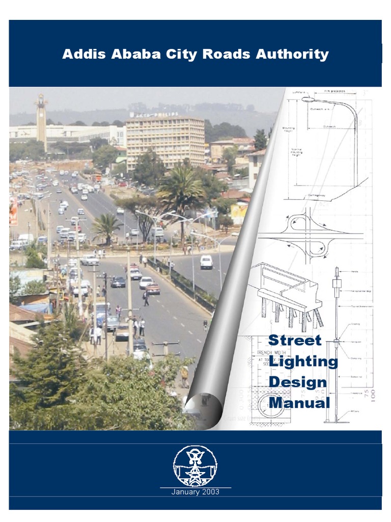 Addis Ababa City Roads Authority Street Lighting Design Manual PDF