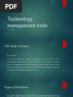 Technology Management Tools: S-Curve