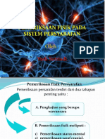 Pemeriksaan Sistem Syaraf