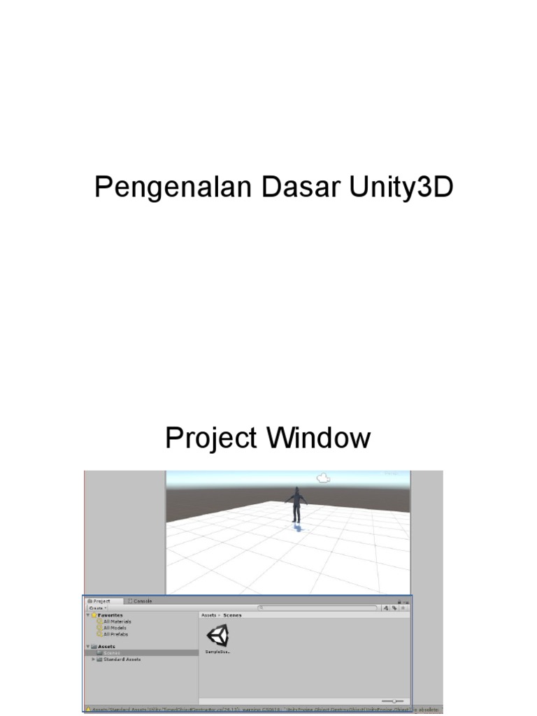 Pengenalan Dasar Unity | PDF