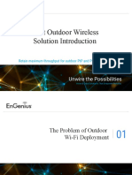 Enjet Outdoor Wireless Solution Introduction: Unwire The Possibilities