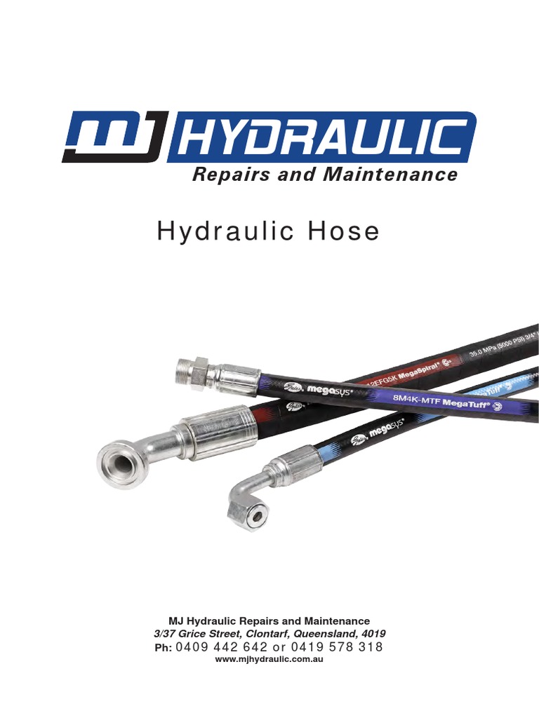 D1 Hyd Hose 2016 MJ Hydraulics LR PDF Liquids Gas Technologies