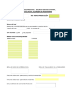 Formato Orden de Produccion PDF