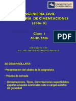 01 Ing de Cimentaciones - Clase 1-06-01