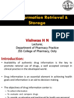 Drug Info Retrieval and Storage