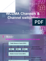 WCDMA Channels & Channel Switching