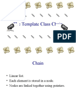 The Template Class Chain