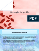 Hemoglobinopatiile