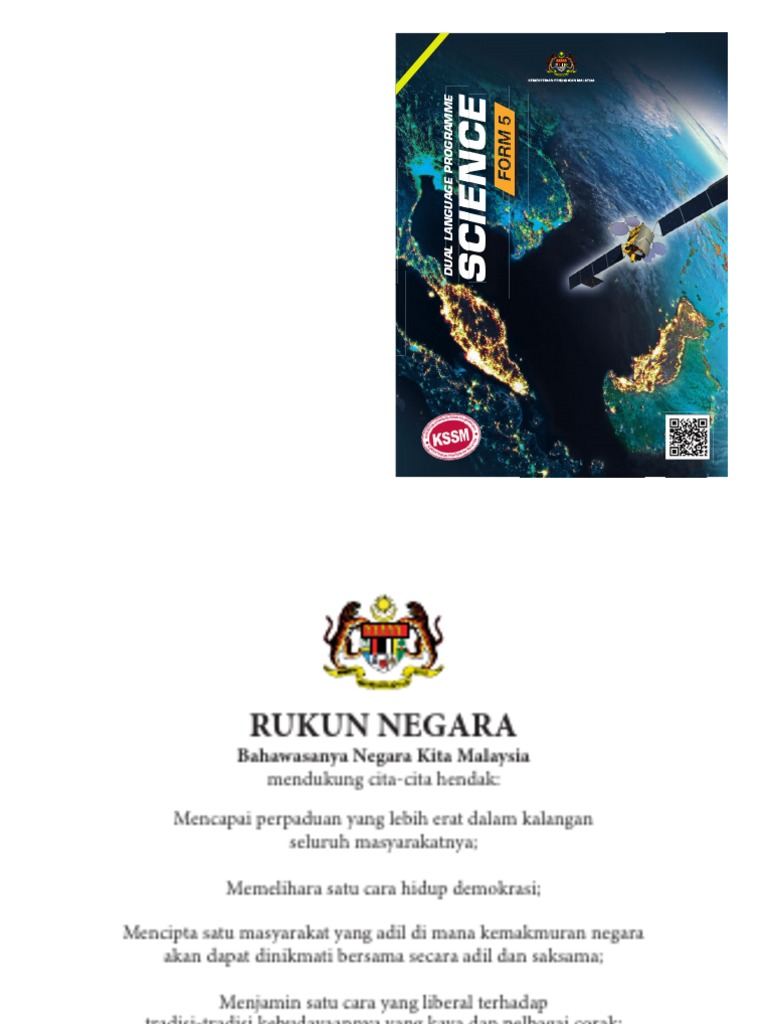 Buku Teks Digital KSSM - DLP Science Form 5 | PDF