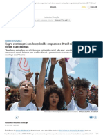 Negro continuará sendo oprimido enquant...ialistas _ Atualidade _ EL PAÍS Brasil