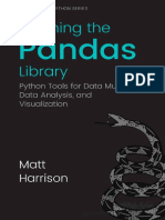 Learning the Pandas Library Python Tools for Data Munging Analysis and Visual