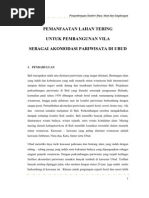 Download Pemanfaatan Lahan Tebing Untuk Vila Sebagai Akomodasi Pariwisata by tjok istri pramitasuri SN49789041 doc pdf