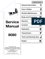 JCB 8080 Midi Excavator Workshop Service Repair Manual