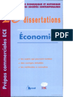 20 Dissertations Économiques