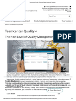 Teamcenter Quality - Siemens Digital Industries Software