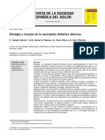 Etiología y Manejo de La Neuropatı́a Diabética Dolorosa. 2010