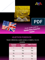 Adjetivos Posesivos y Pronombres Objetivos