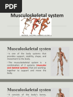 Musculoskeletal System: Rizke, Najwa Abdelalim A