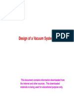 Lecture 1-2 Vacuum System