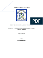 Modulos de Educación Fisica 8-9 Grado Jose Ochoa