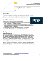 AQA Biology: 12 Respiration Stretch and Challenge