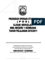 POS Ujian Sekolah SMAN 1 Kembang 2011