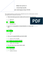 Multiple Choice Question Set 1