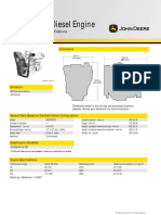 Powertech ™ 4045Tfm75 Diesel Engine: Marine Propulsion Engine Specifications