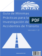 Gu A de PR Cticas M Nimas para La Investigaci N de Accidentes de TR Nsitos Versi N 1.0