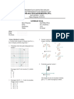 SOAL Uts Matematika 9