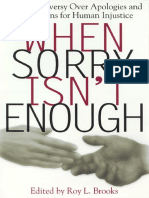 When Sorry Isn't Enough - The Controversy Over Apologies and Reparations For Human Injustice (Critical American Series) (PDFDrive)