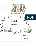 Booklet K1Gترم اول حضانة 2012