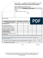 Liste D'encadrement Des Stages D'observation S6 2020