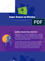 Producto Financiero - SAE (Super Avance)