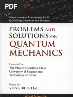 Lim. Yung-Kuo. Problems and Solutions On Solid State Physics
