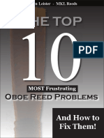 Top10 - Oboe Reed Problems