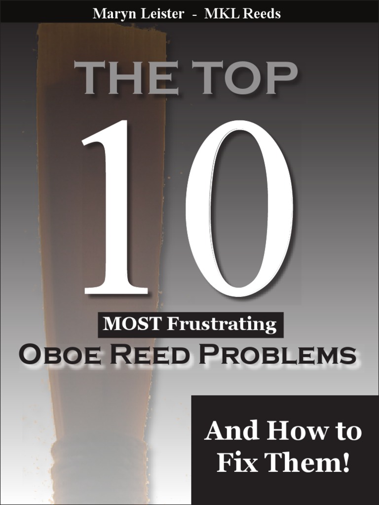 Top10 Oboe Reed Problems PDF Oboe Cor Anglais