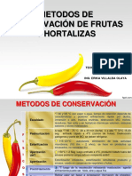 CLASE No. 3 METODOS DE CONSERVACIÓN