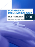 Formation en Numérologie PDF