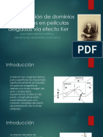 Caracterizacion de Dominiosmagneticos